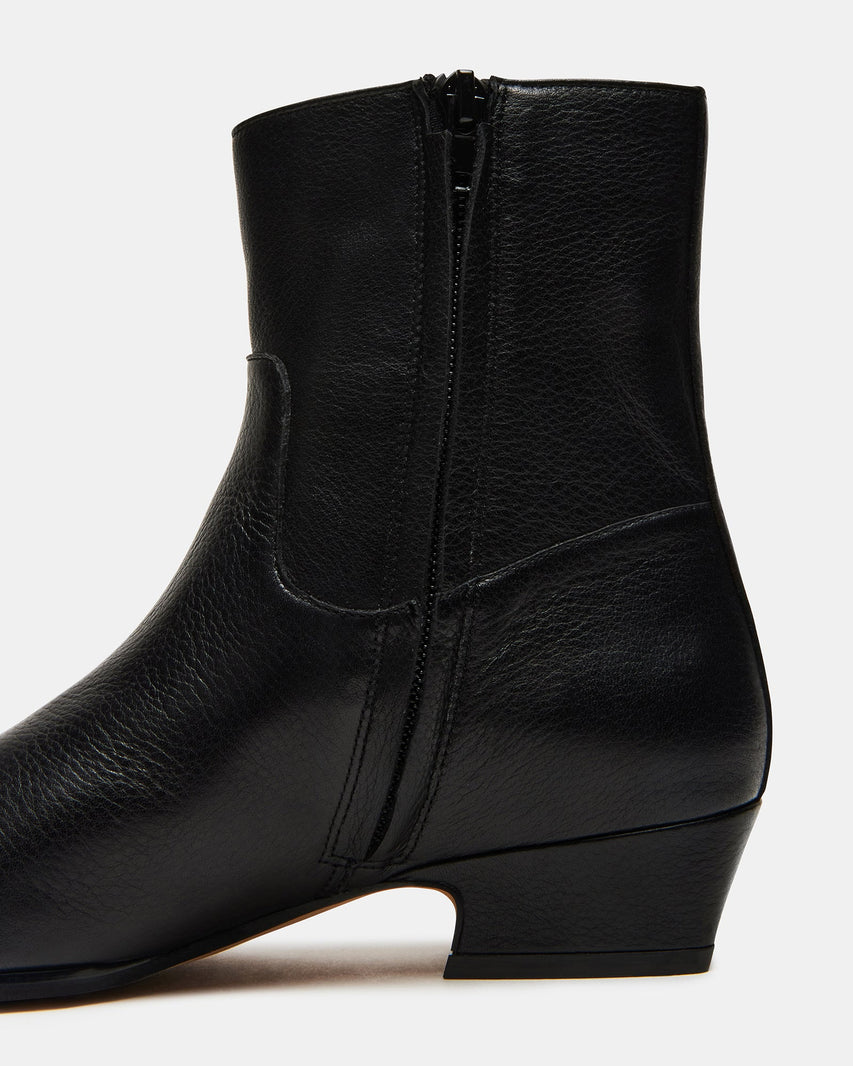 DUSTY BLACK LEATHER - Women's Shoes - Steve Madden Canada
