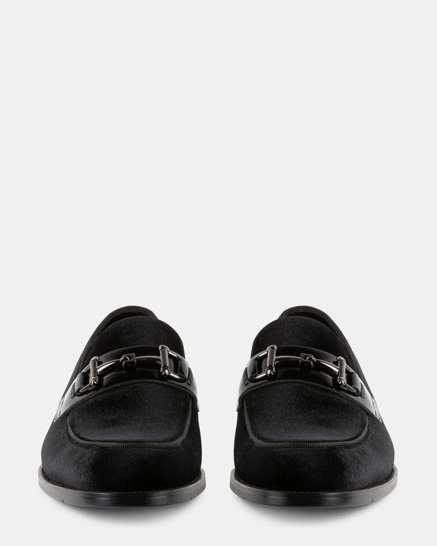 EDMONT BLACK VELVET - Men's Shoes - Steve Madden Canada