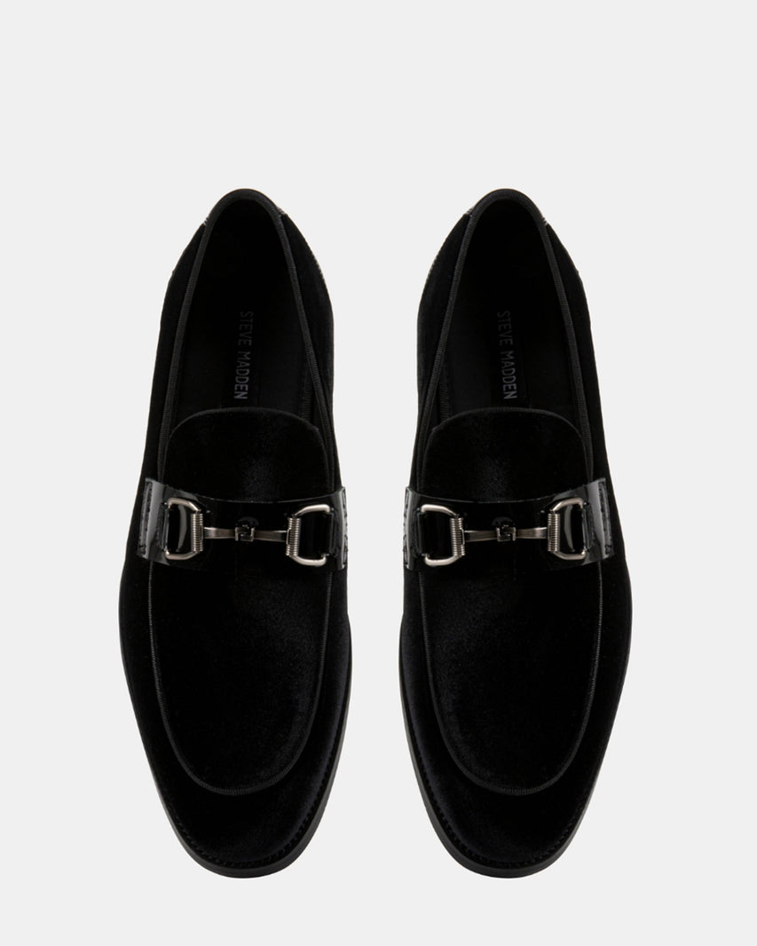EDMONT BLACK VELVET - Men's Shoes - Steve Madden Canada