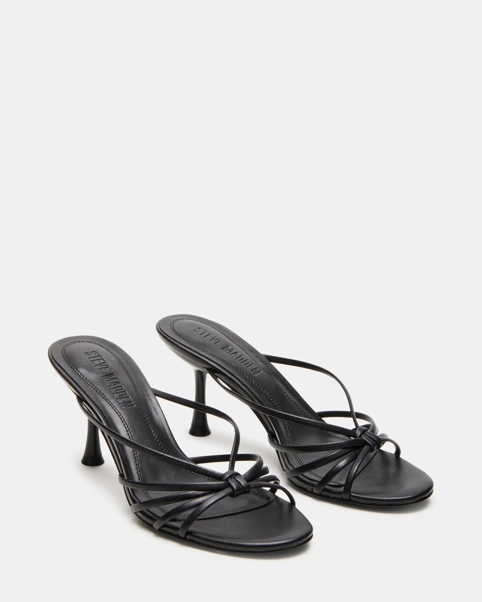 EDNA BLACK LEATHER - Women's Shoes - Steve Madden Canada