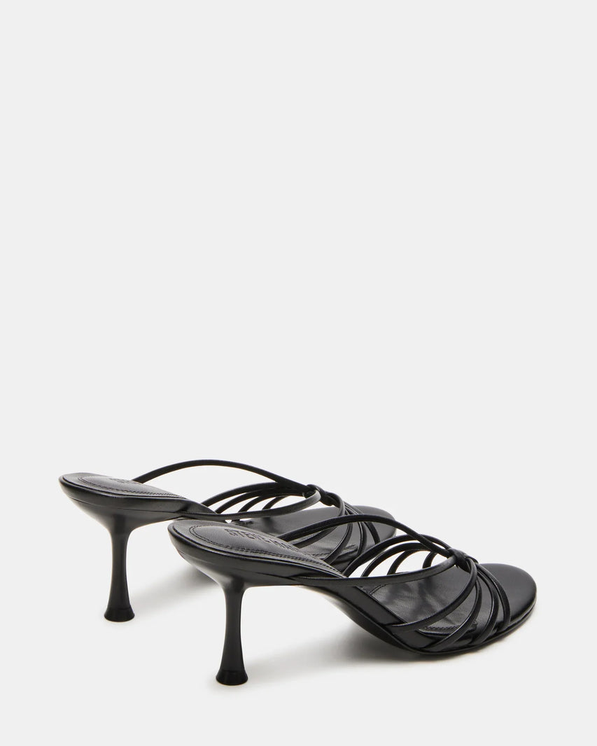 EDNA BLACK LEATHER - Women's Shoes - Steve Madden Canada