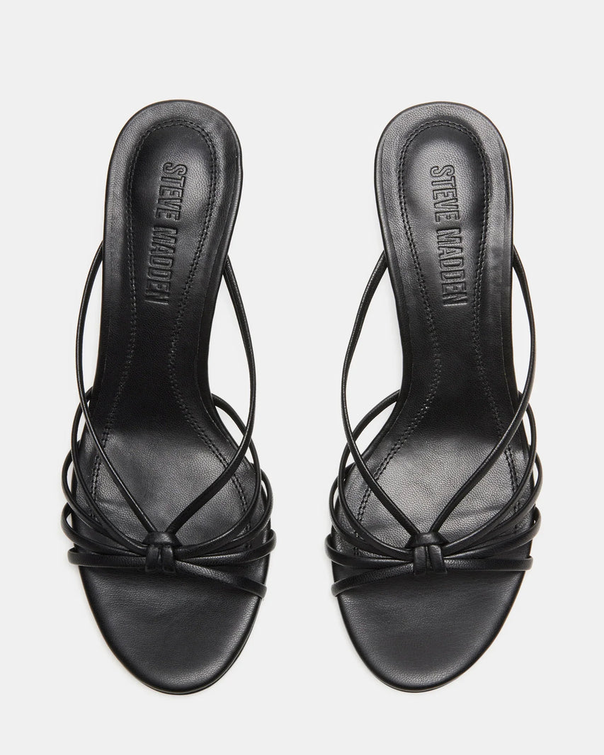 EDNA BLACK LEATHER - Women's Shoes - Steve Madden Canada