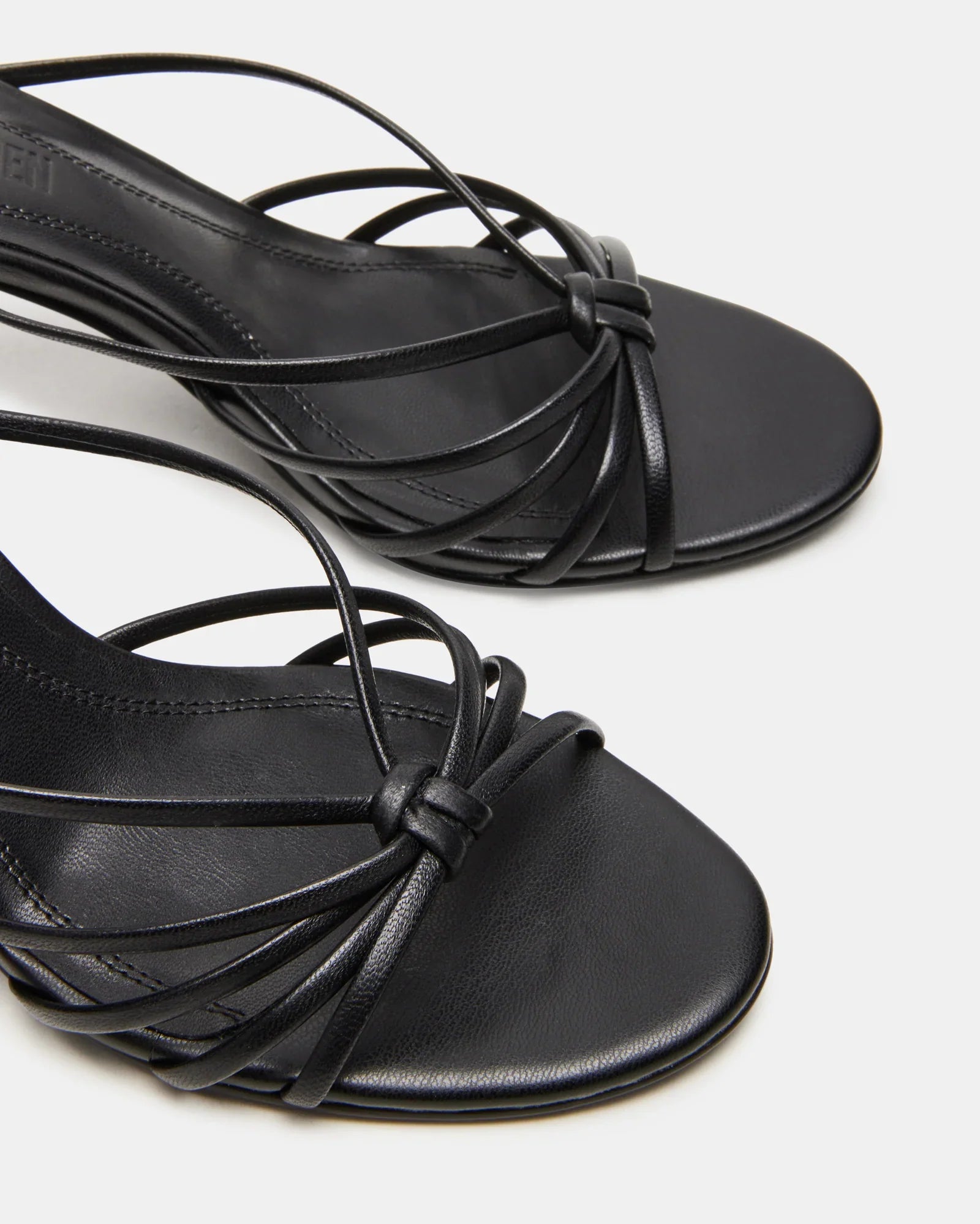 EDNA BLACK LEATHER - Women's Shoes - Steve Madden Canada