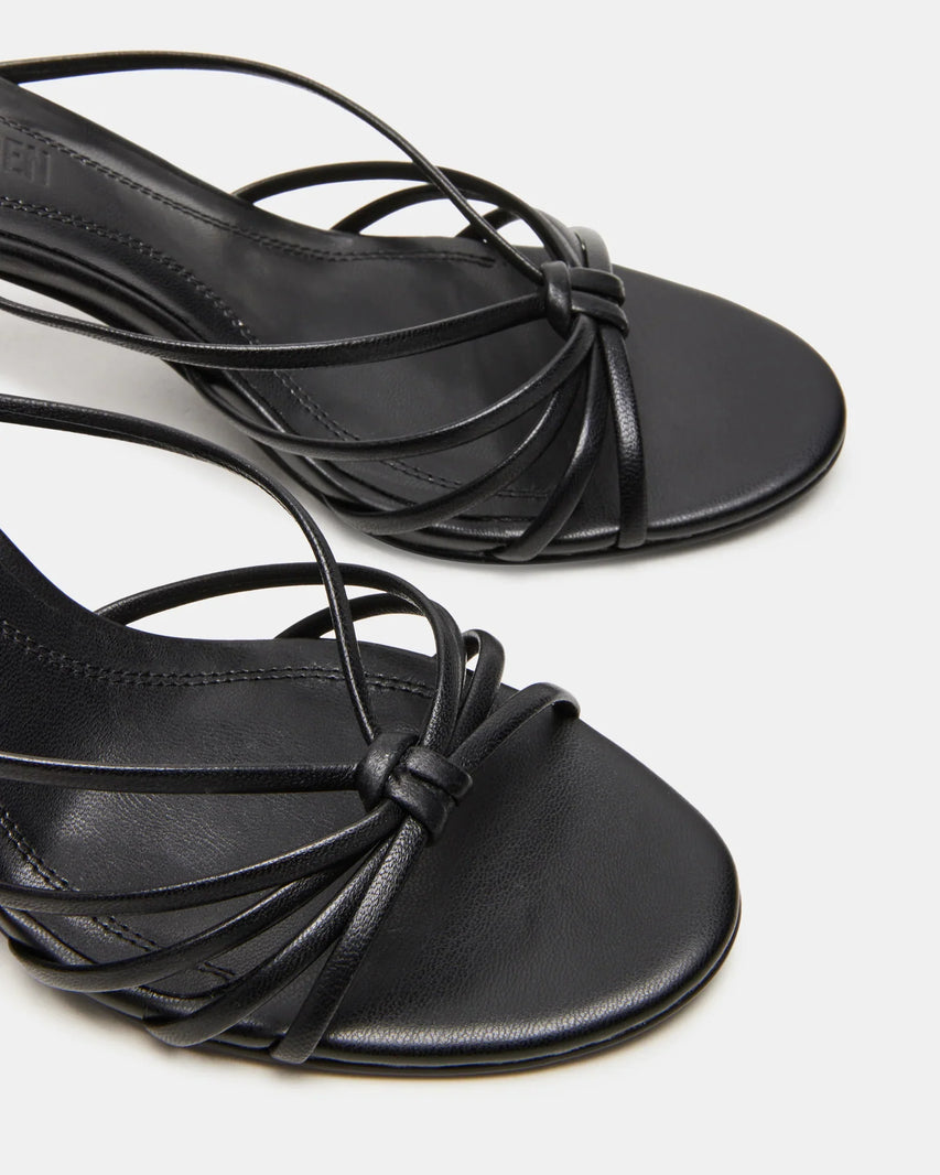 EDNA BLACK LEATHER - Women's Shoes - Steve Madden Canada