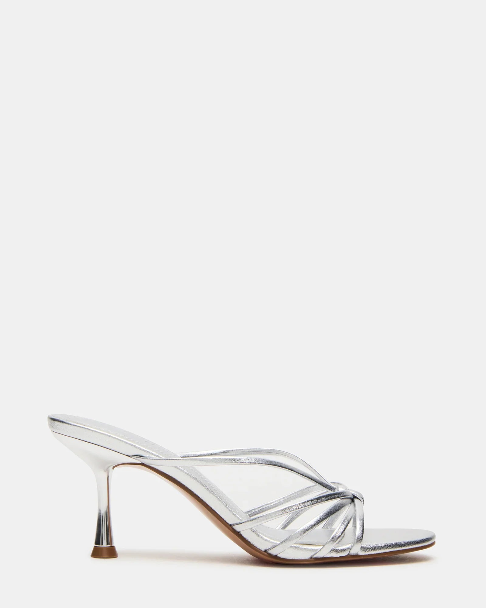 EDNA SILVER LEATHER - Women's Shoes - Steve Madden Canada