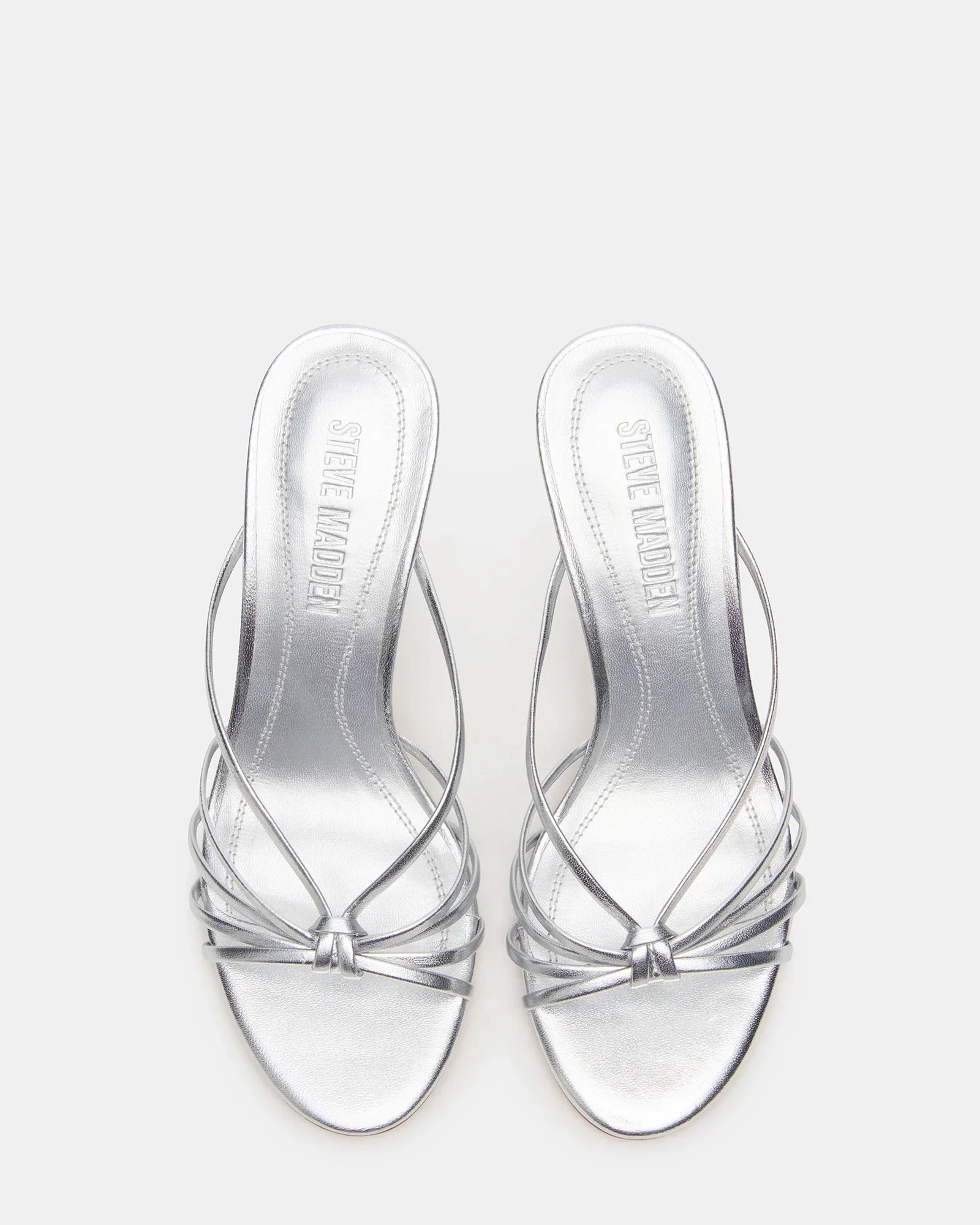 EDNA SILVER LEATHER - Women's Shoes - Steve Madden Canada