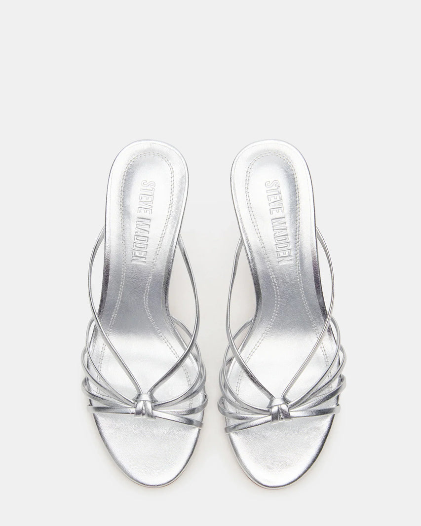 EDNA SILVER LEATHER - Women's Shoes - Steve Madden Canada