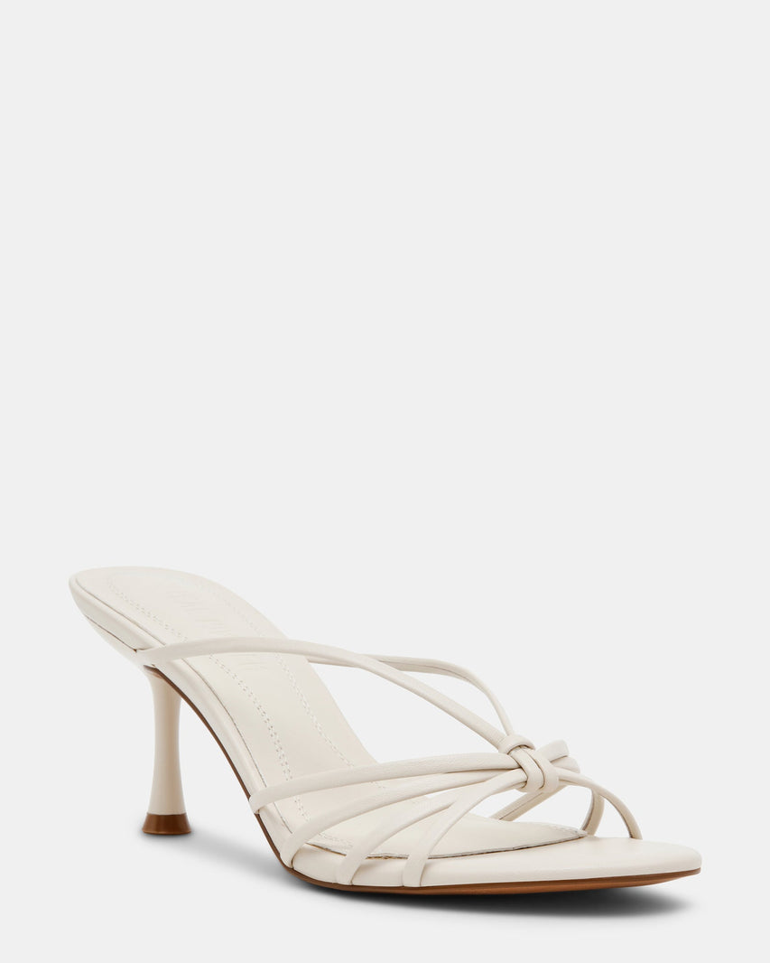 EDNA WHITE LEATHER - Women's Shoes - Steve Madden Canada