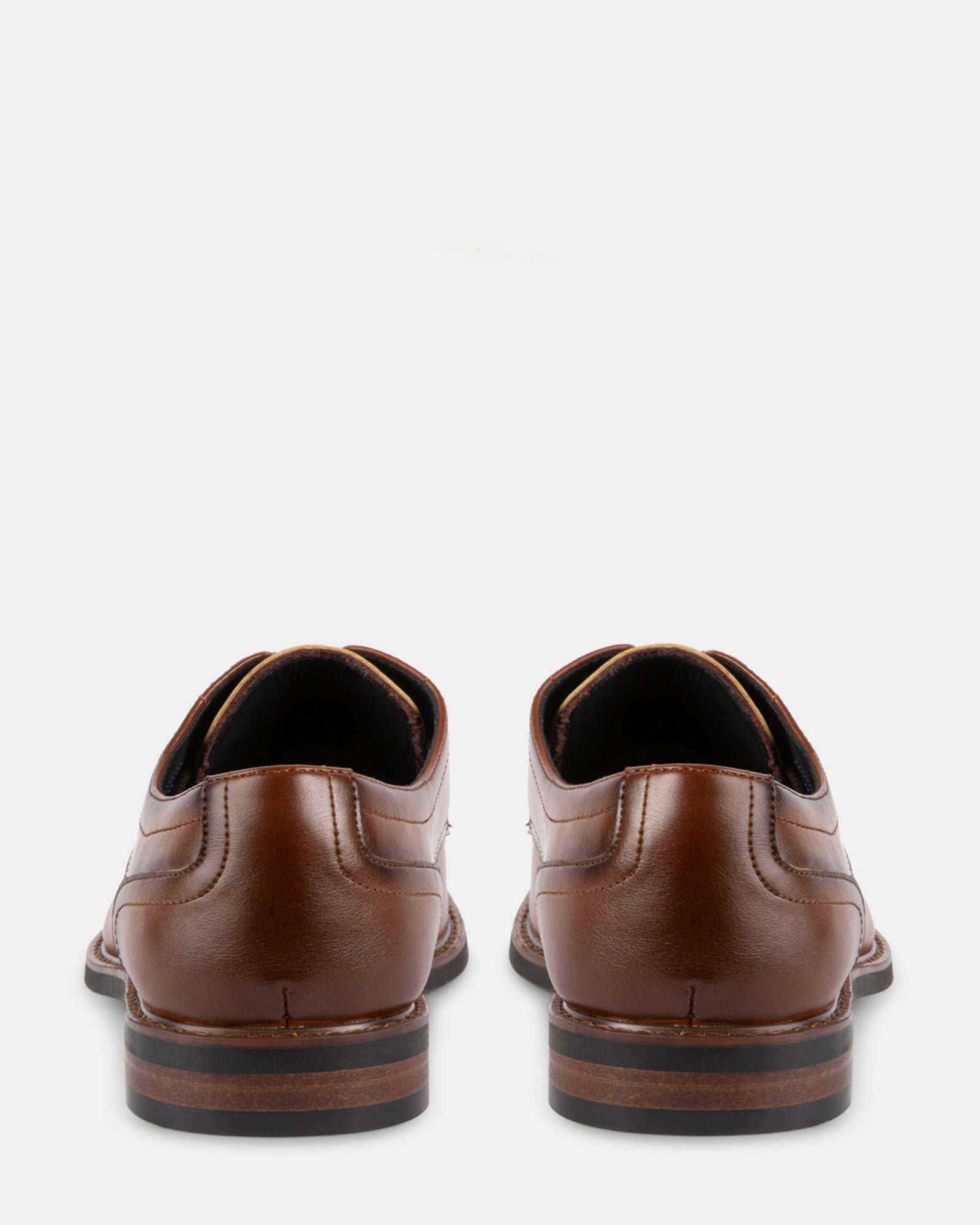 EDWARDS COGNAC LEATHER - Men's Shoes - Steve Madden Canada