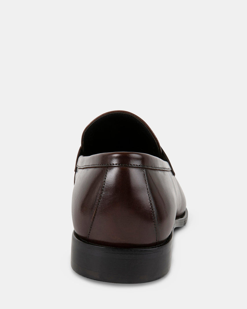 EFRIAN BROWN LEATHER - Men's Shoes - Steve Madden Canada