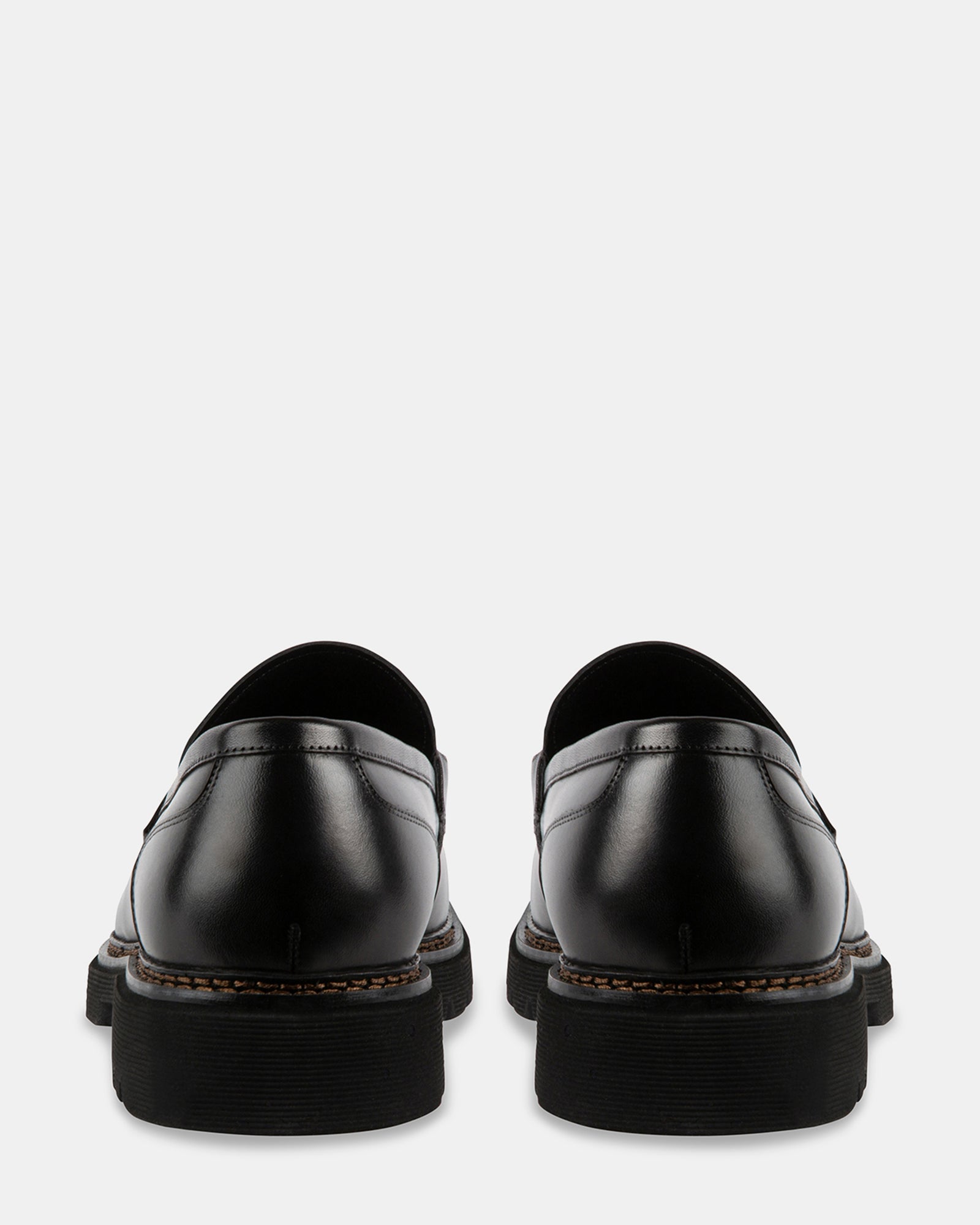 ELISIO BLACK LEATHER - Men's Shoes - Steve Madden Canada