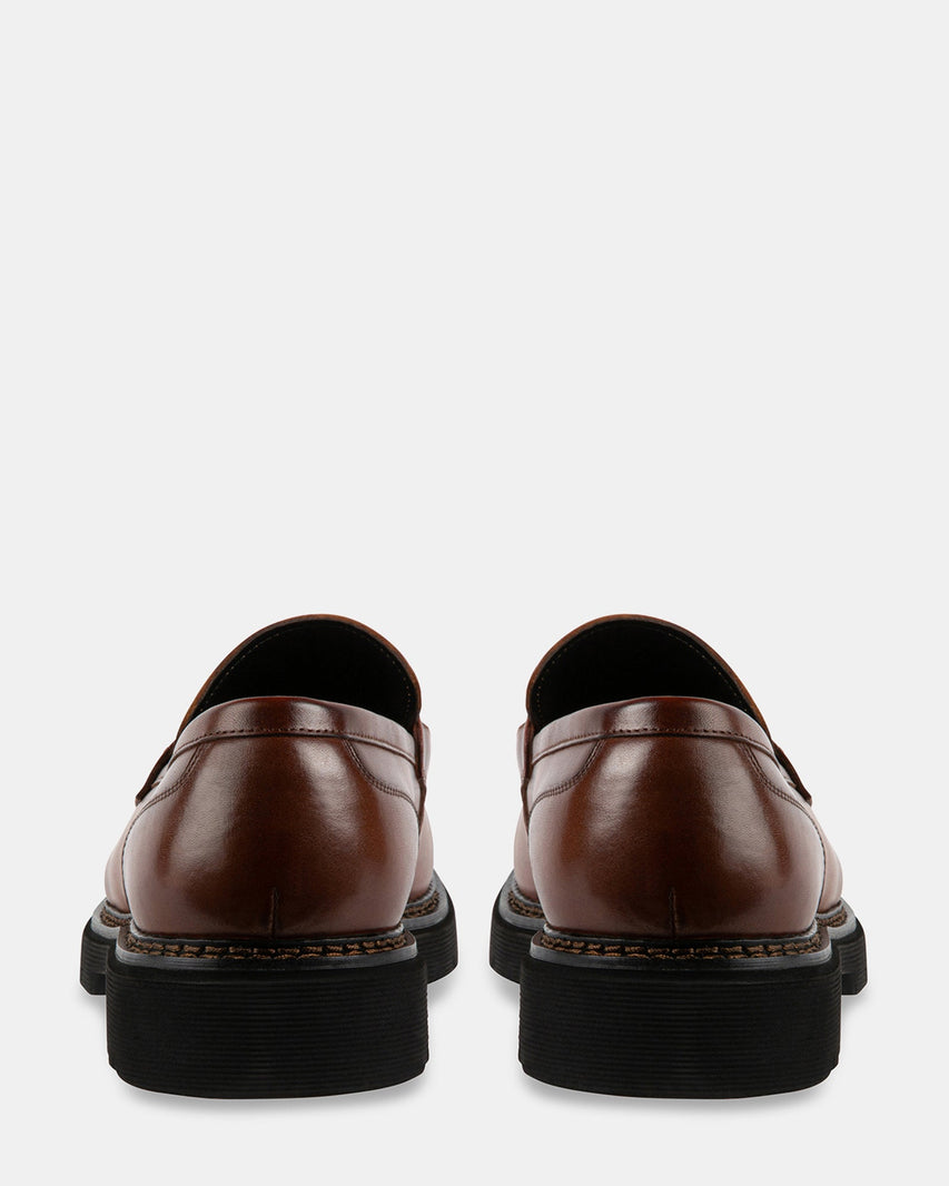 ELISIO TAN LEATHER - Men's Shoes - Steve Madden Canada