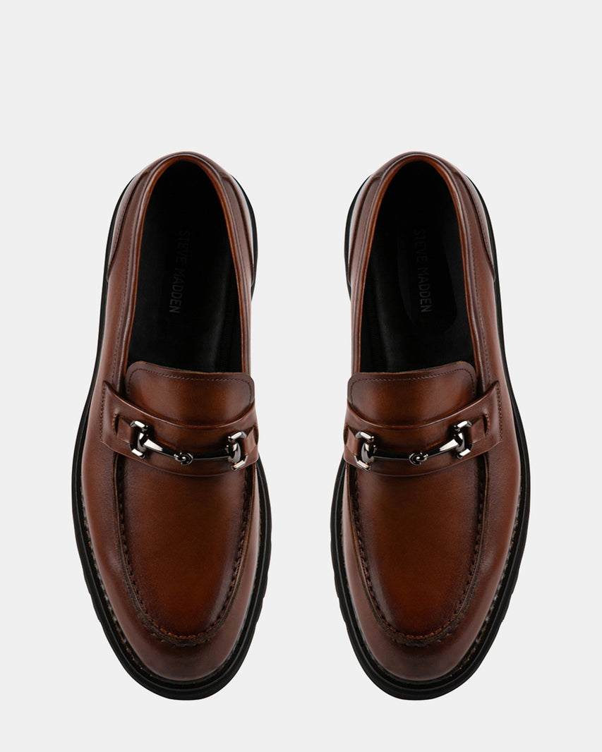 ELISIO TAN LEATHER - Men's Shoes - Steve Madden Canada