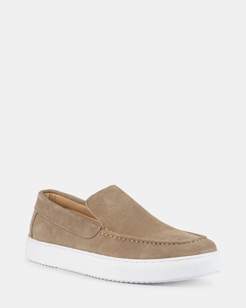 ELLUM BEIGE SUEDE - Men's Shoes - Steve Madden Canada