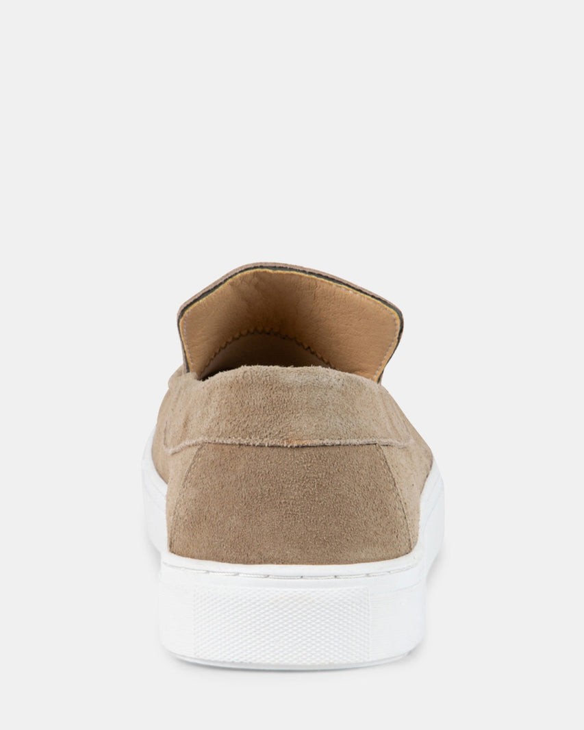 ELLUM BEIGE SUEDE - Men's Shoes - Steve Madden Canada