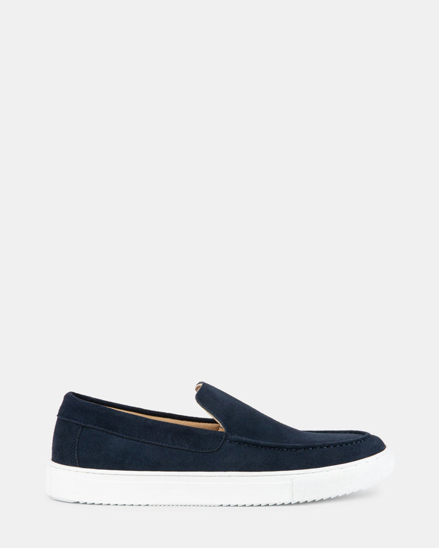 ELLUM NAVY SUEDE - Men's Shoes - Steve Madden Canada