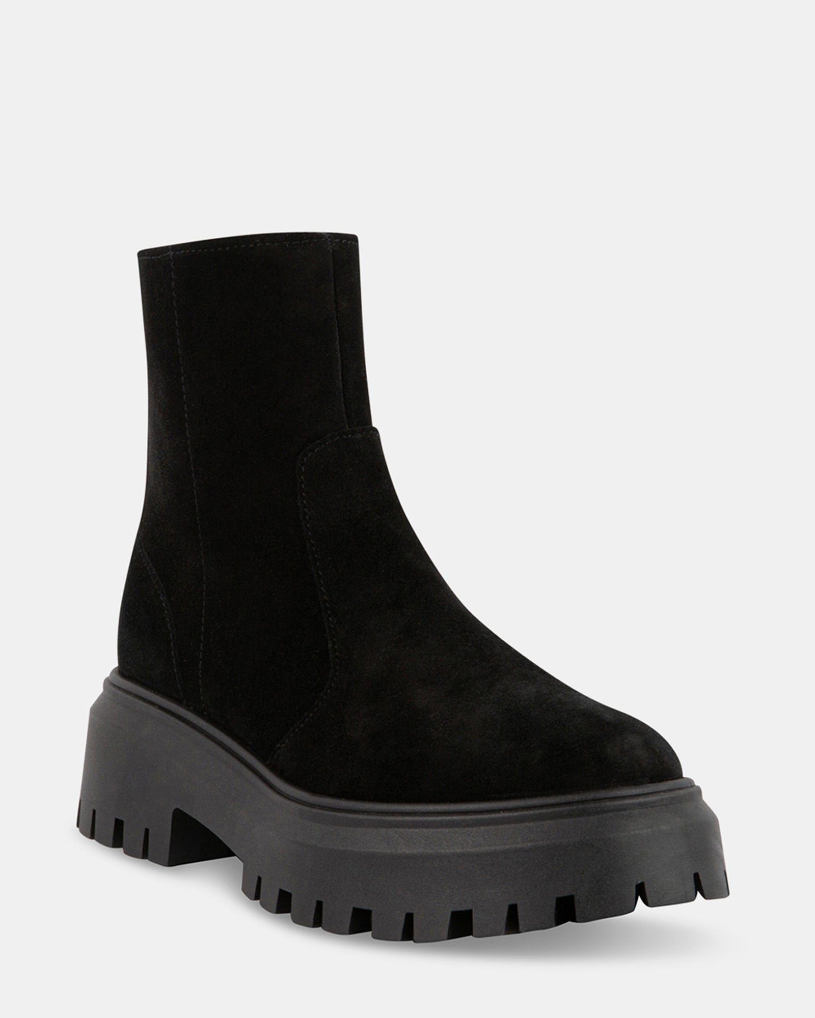 EMILIA BLACK SUEDE - Women's Shoes - Steve Madden Canada