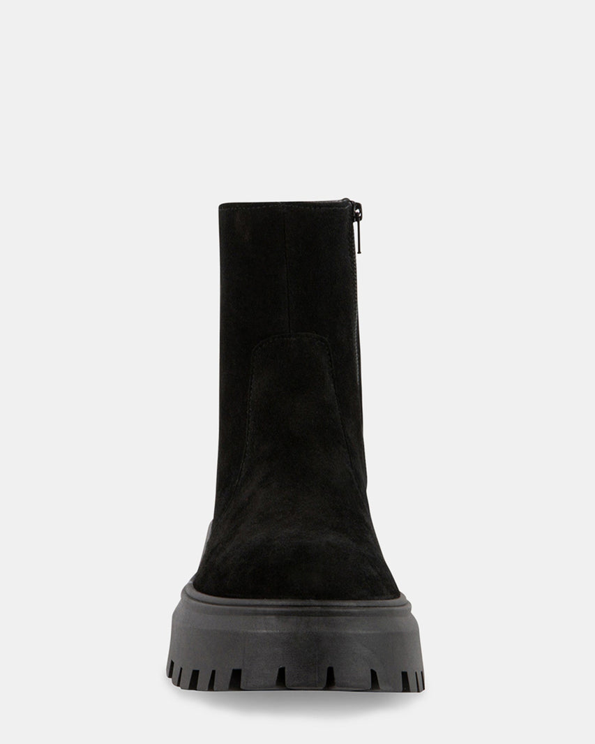 EMILIA BLACK SUEDE - Women's Shoes - Steve Madden Canada