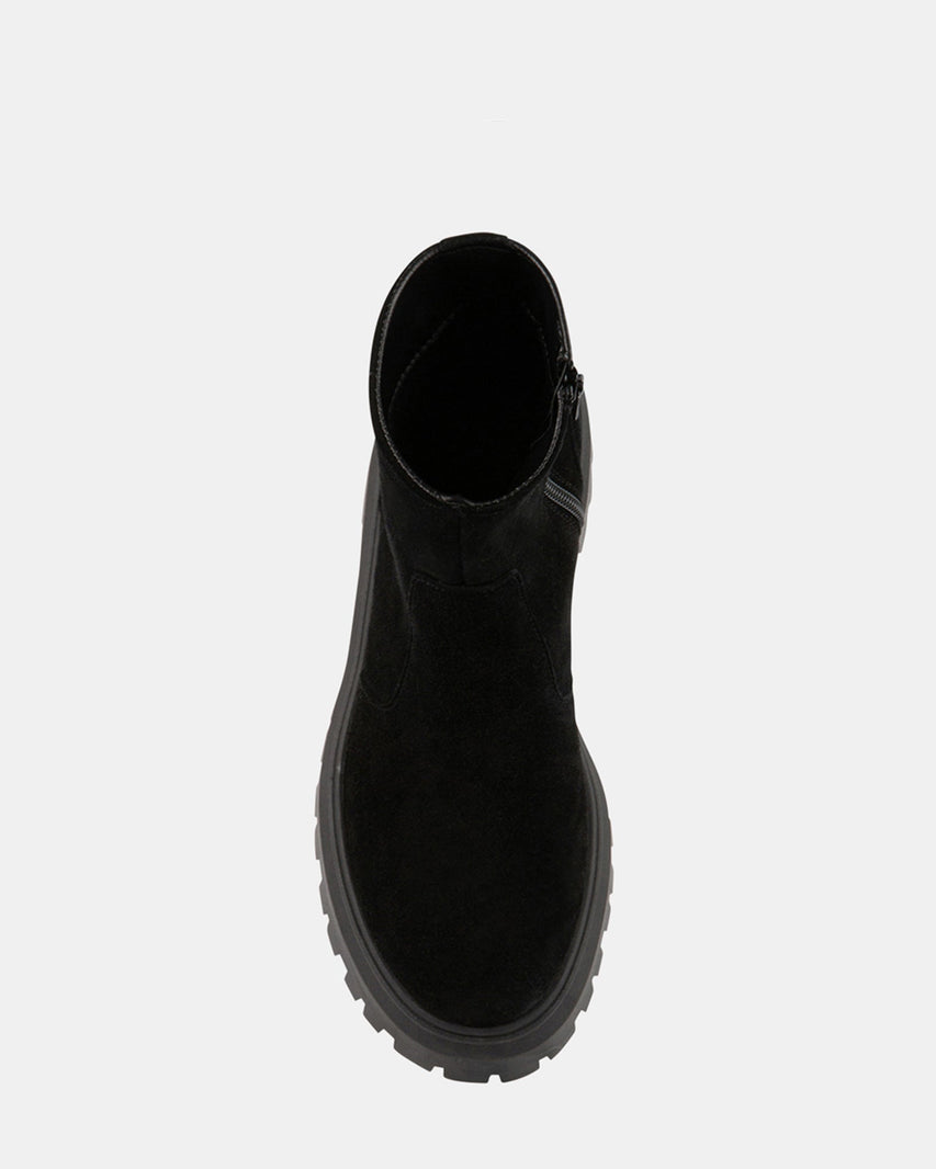 EMILIA BLACK SUEDE - Women's Shoes - Steve Madden Canada