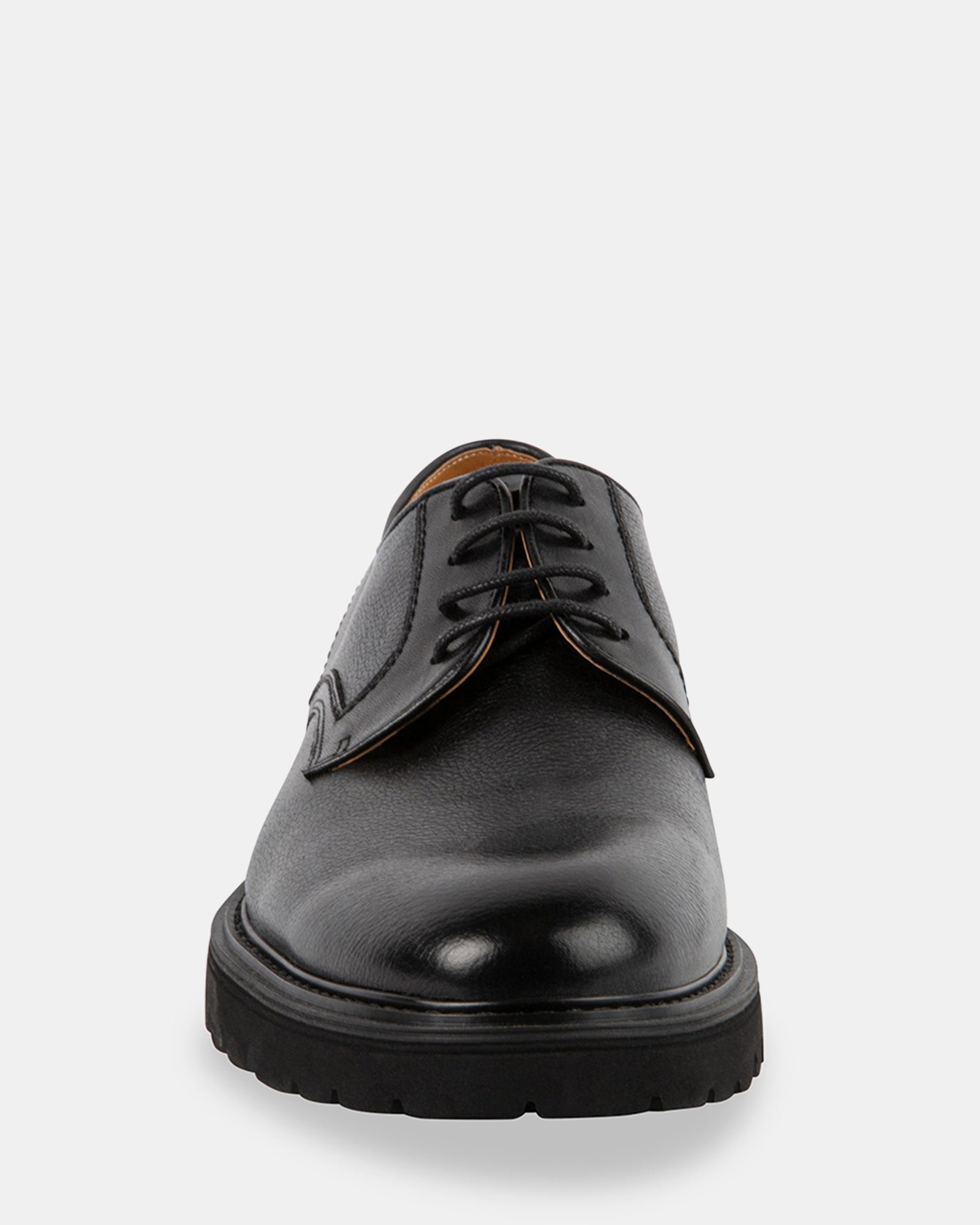 EMMERIC BLACK LEATHER - Men's Shoes - Steve Madden Canada