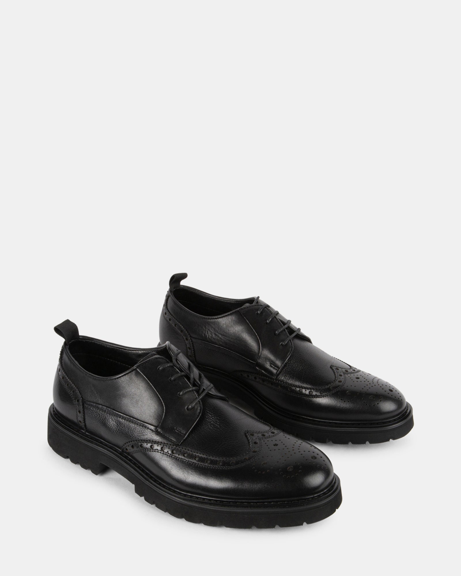 EMMULATE BLACK LEATHER - Men's Shoes - Steve Madden Canada