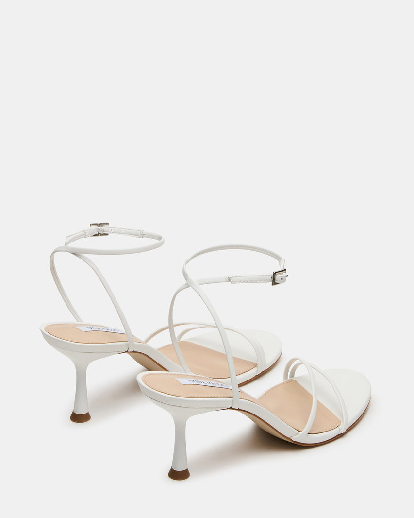 ERAS WHITE LEATHER - Women's Shoes - Steve Madden Canada