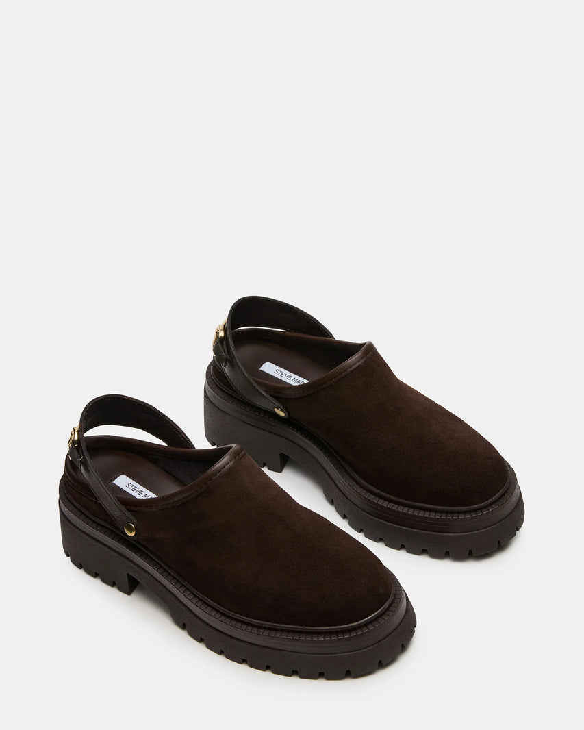 ERBA BROWN SUEDE - Women's Shoes - Steve Madden Canada