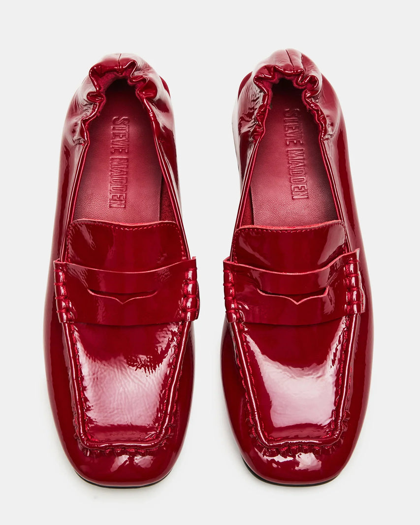 ESTEE RED PATENT - Women's Shoes - Steve Madden Canada