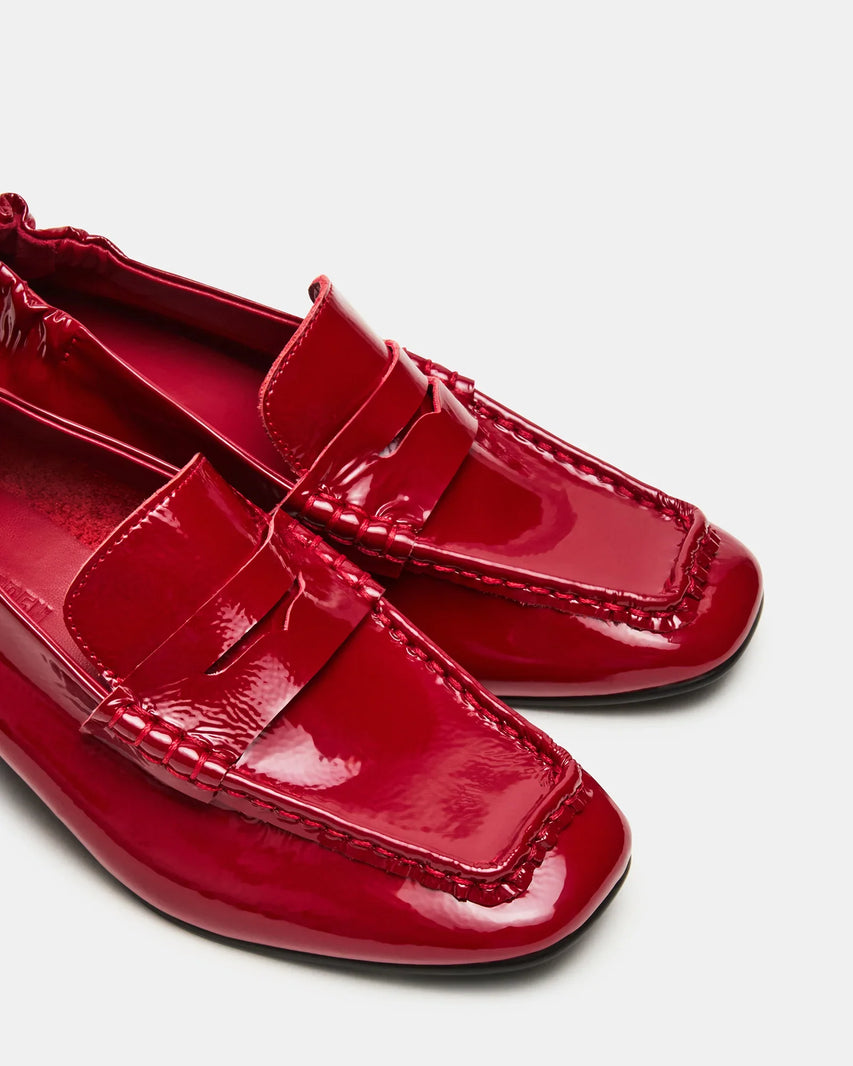 ESTEE RED PATENT - Women's Shoes - Steve Madden Canada