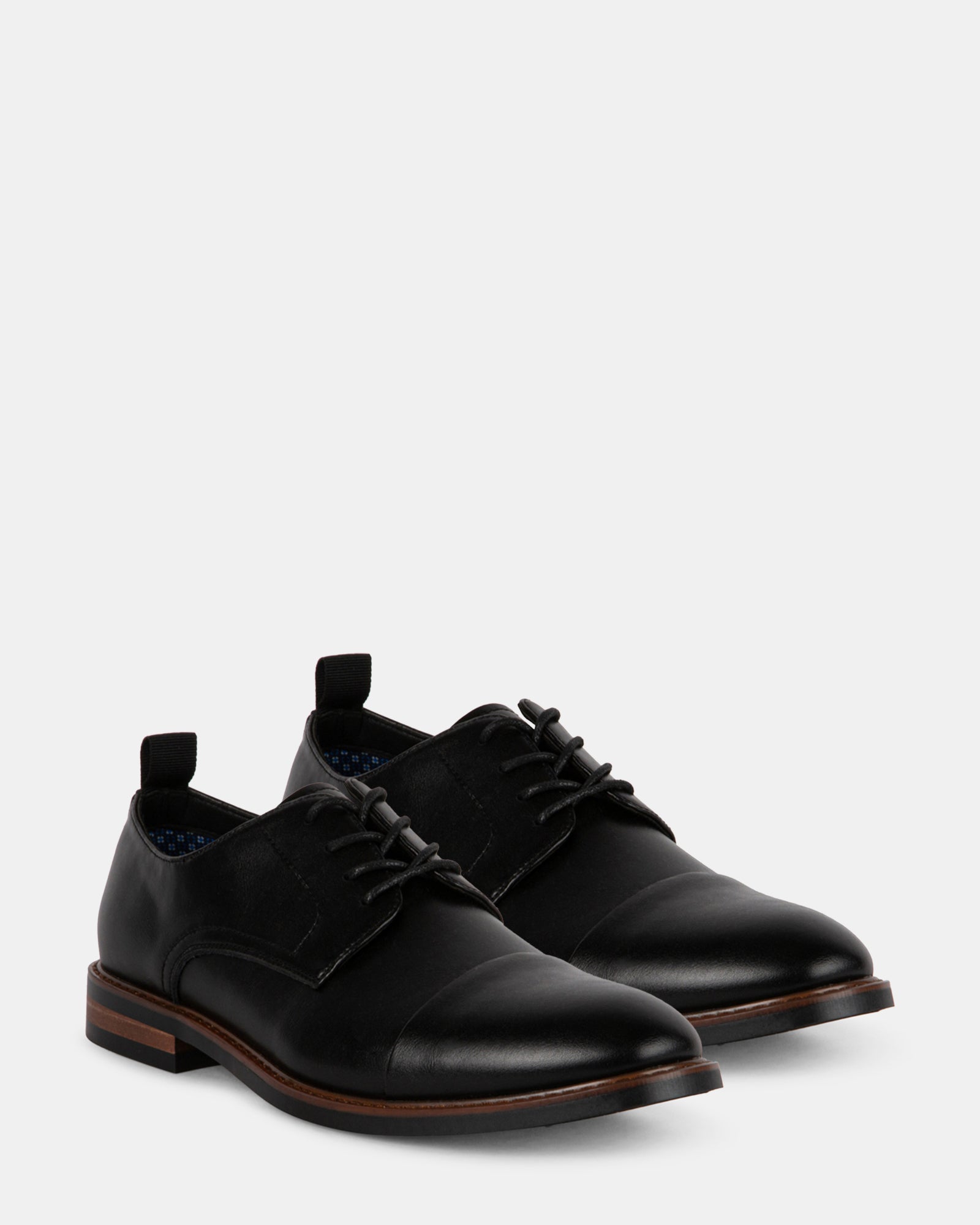 EVOLUTE BLACK LEATHER - Men's Shoes - Steve Madden Canada