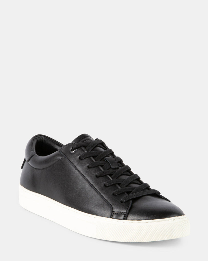 FOGARTY BLACK LEATHER - Men's Shoes - Steve Madden Canada