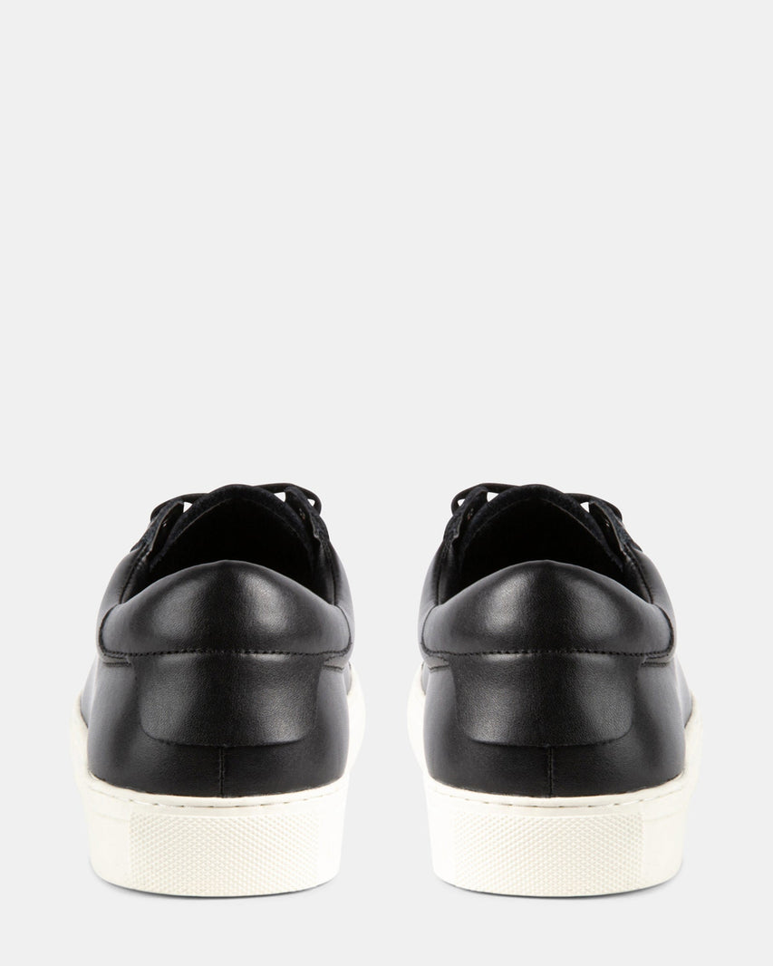 FOGARTY BLACK LEATHER - Men's Shoes - Steve Madden Canada