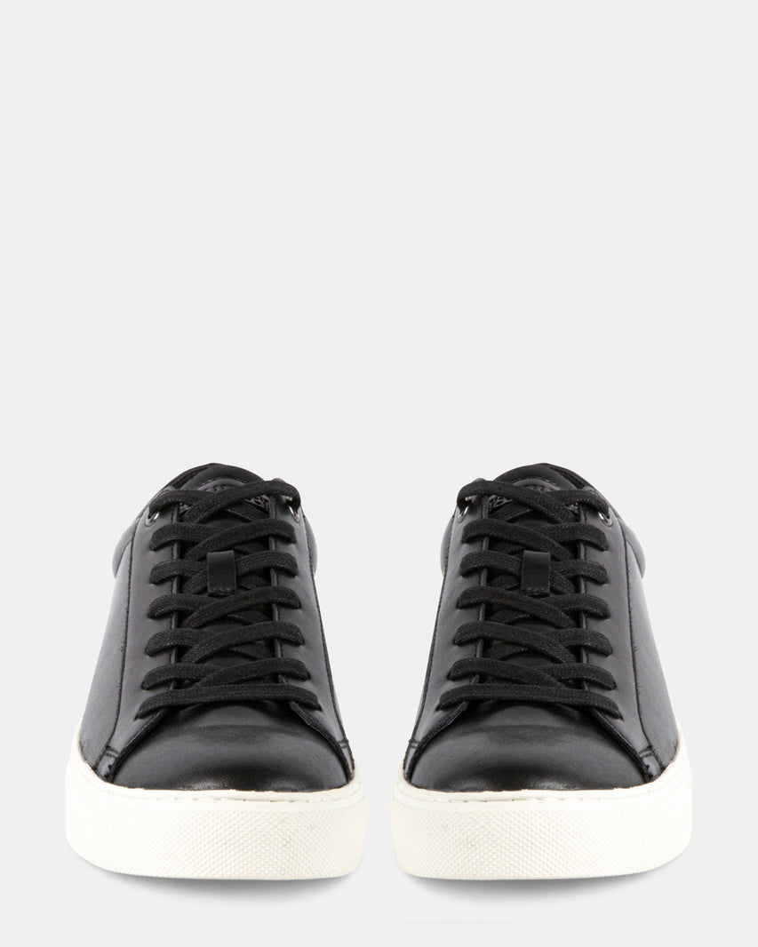FOGARTY BLACK LEATHER - Men's Shoes - Steve Madden Canada