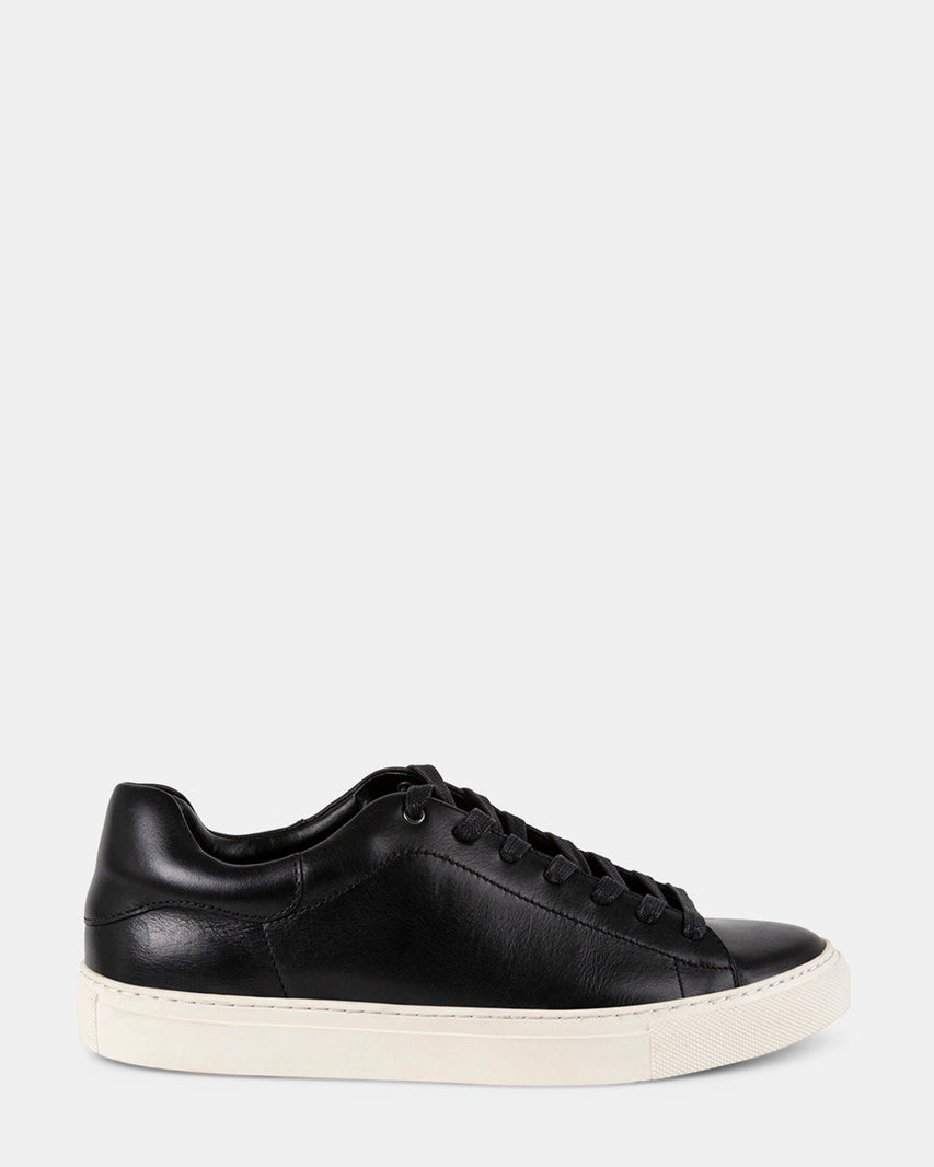 FOGARTY BLACK LEATHER - Men's Shoes - Steve Madden Canada