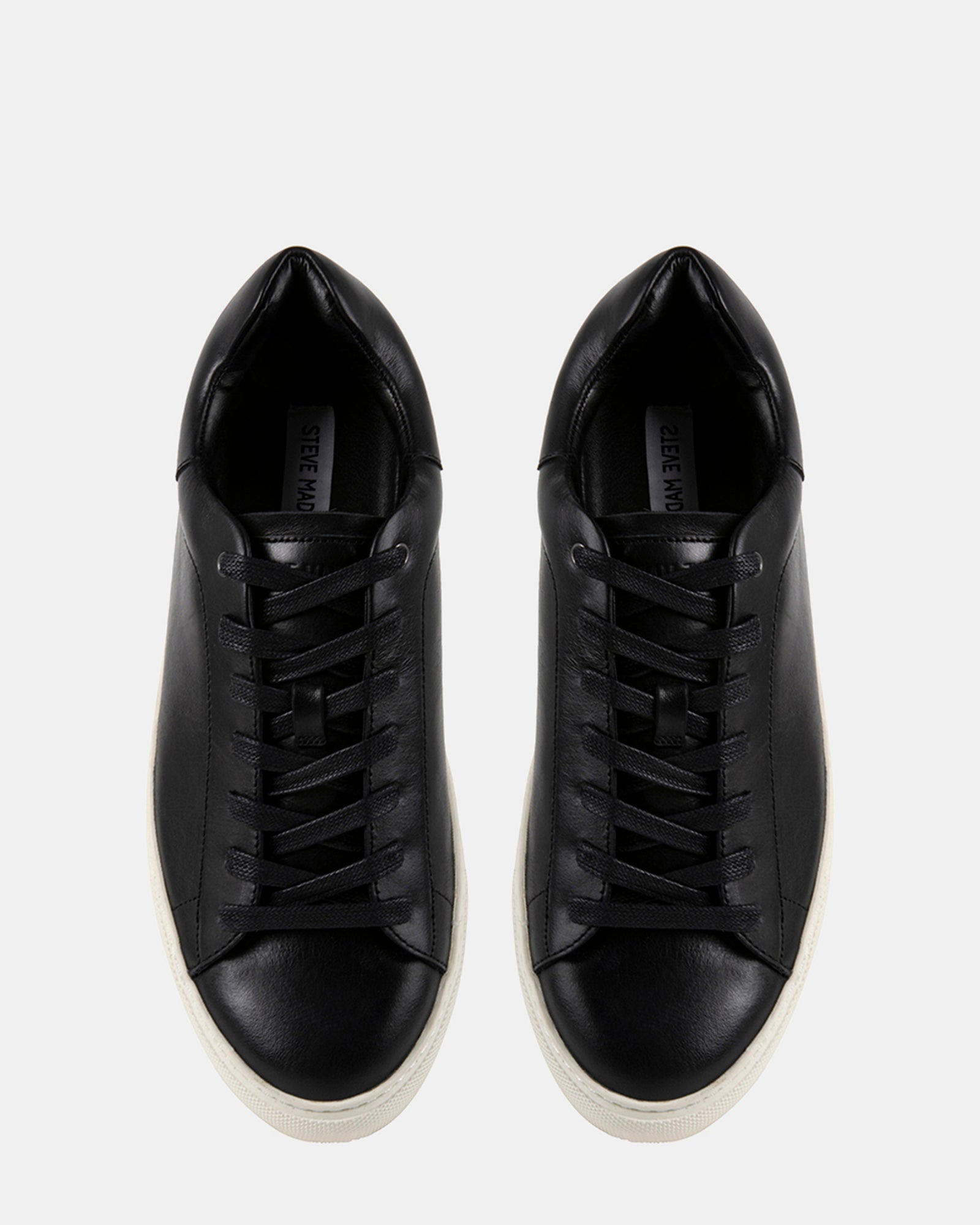 FOGARTY BLACK LEATHER - Men's Shoes - Steve Madden Canada