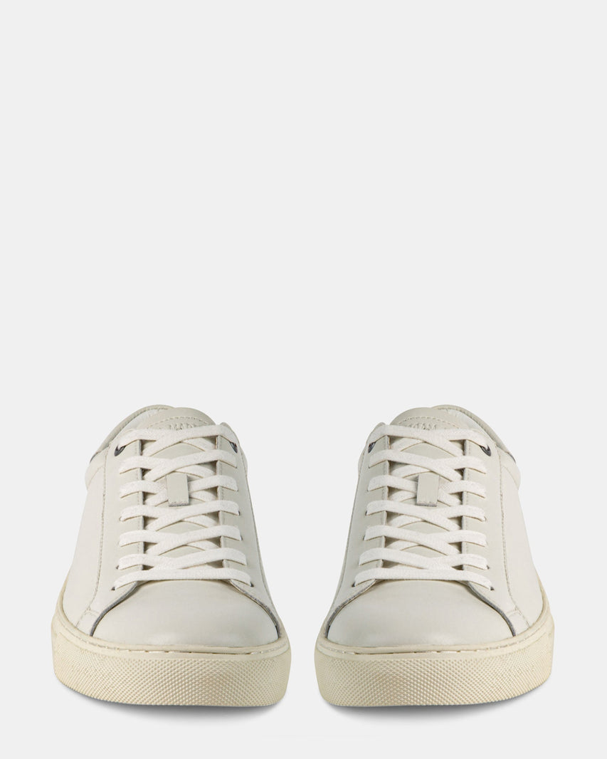 FOGARTY WHITE LEATHER - Men's Shoes - Steve Madden Canada