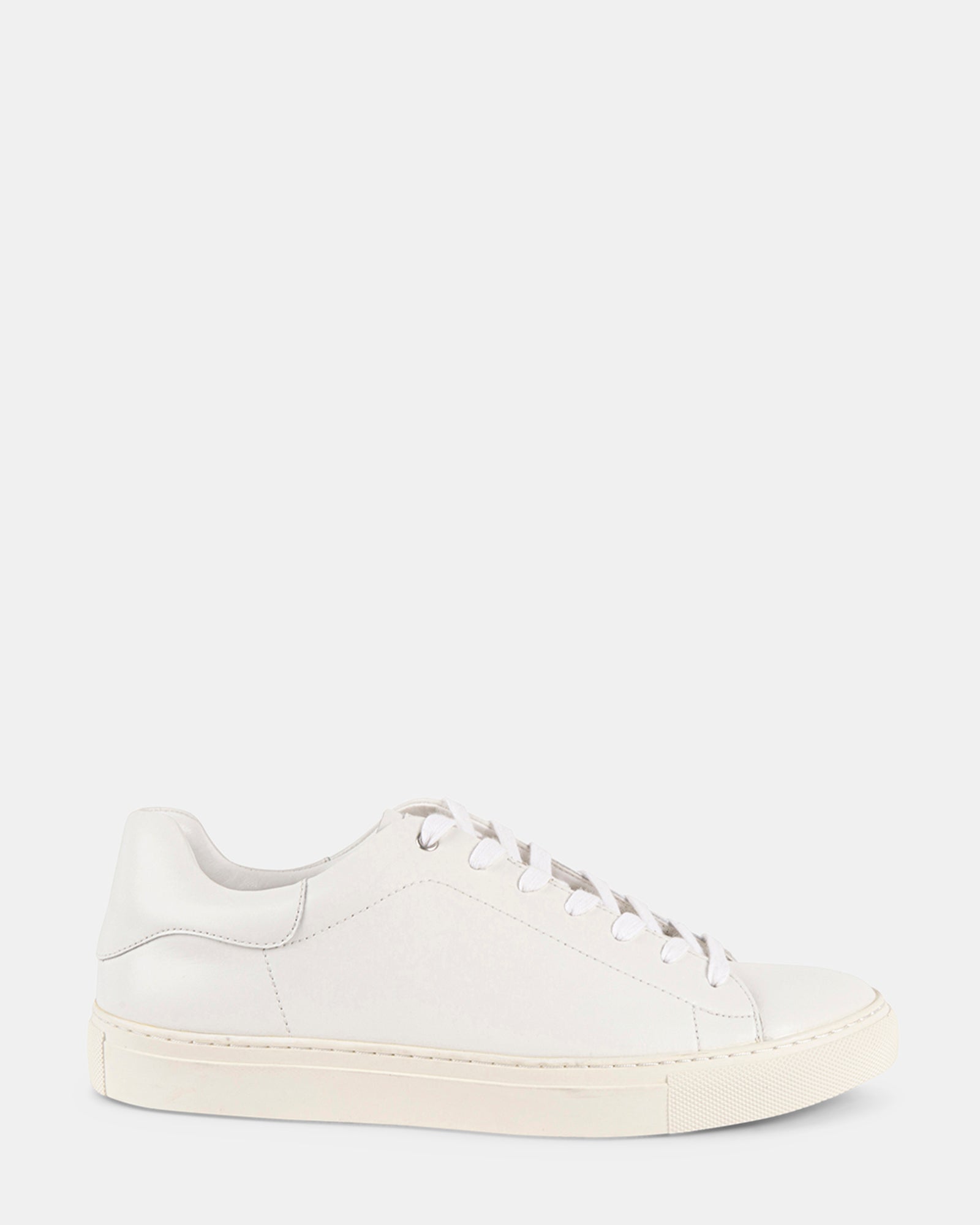 FOGARTY WHITE LEATHER - Men's Shoes - Steve Madden Canada