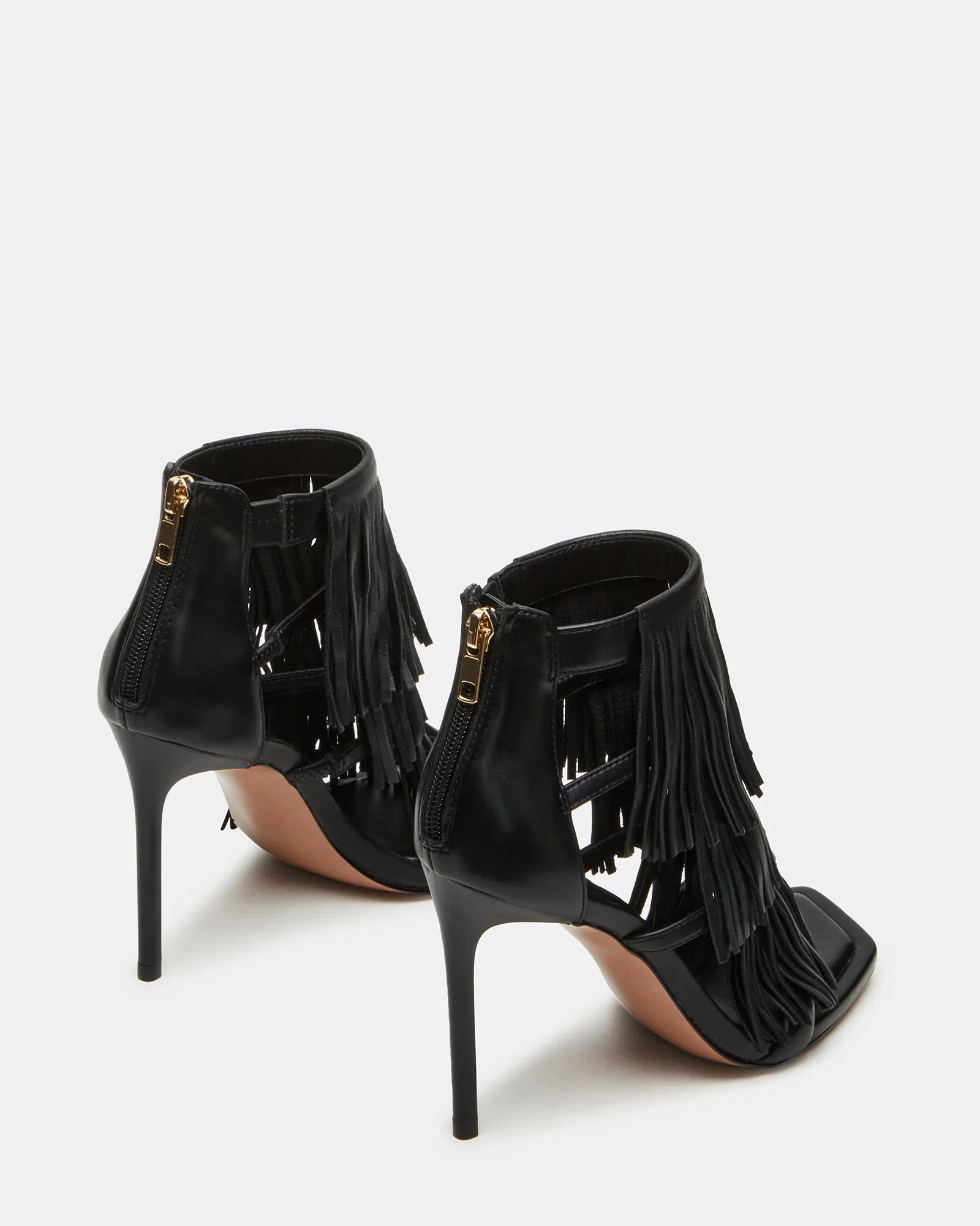 FRINGZY BLACK LEATHER - Women's Shoes - Steve Madden Canada