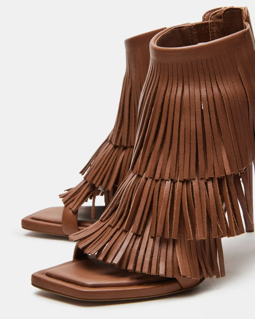 FRINGZY TAN LEATHER - Women's Shoes - Steve Madden Canada