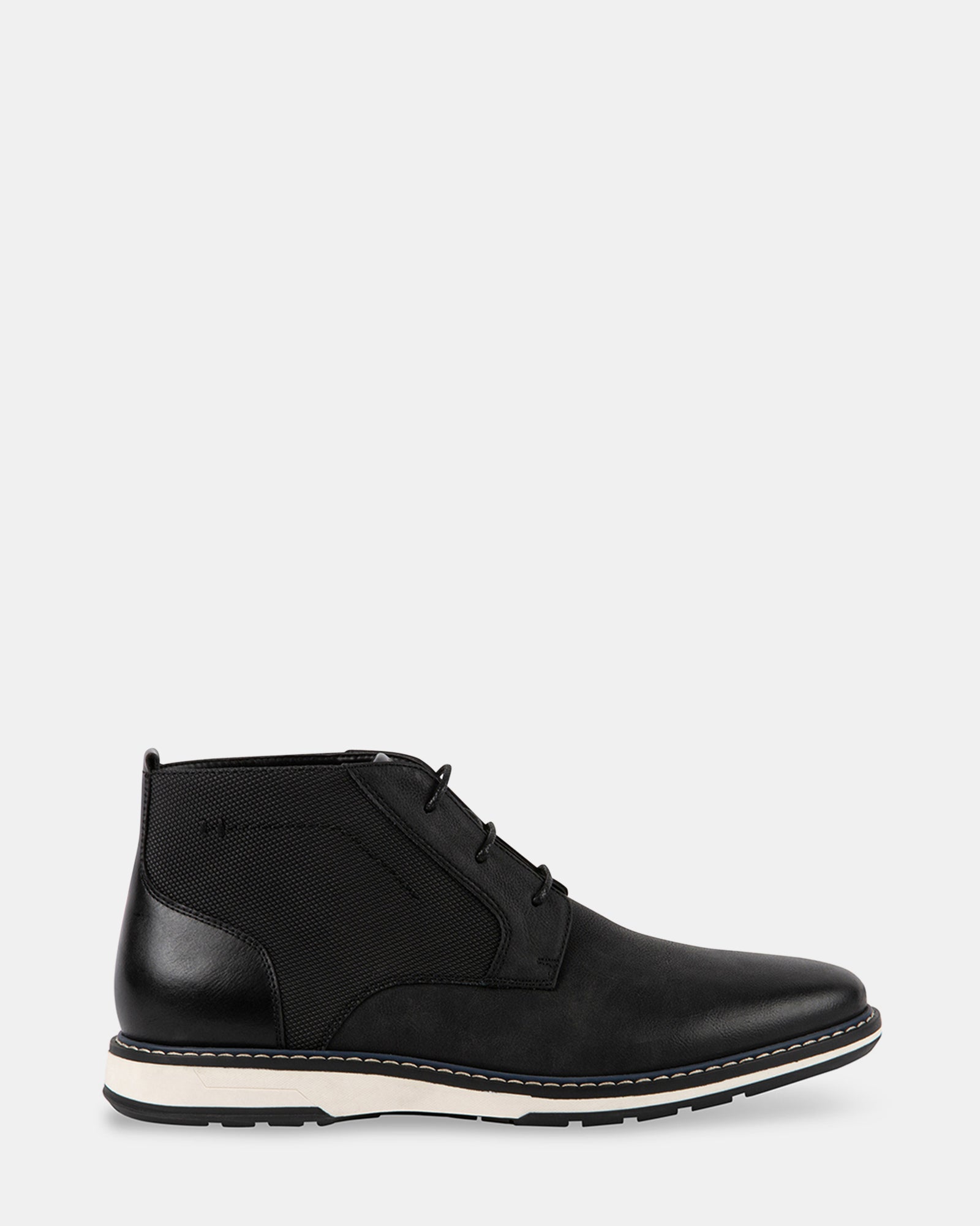 GAVRIEL BLACK NUBUCK - Men's Shoes - Steve Madden Canada