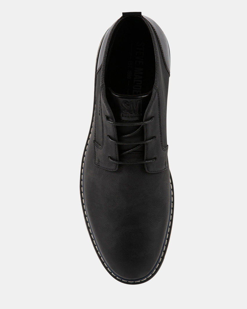 GAVRIEL BLACK NUBUCK - Men's Shoes - Steve Madden Canada