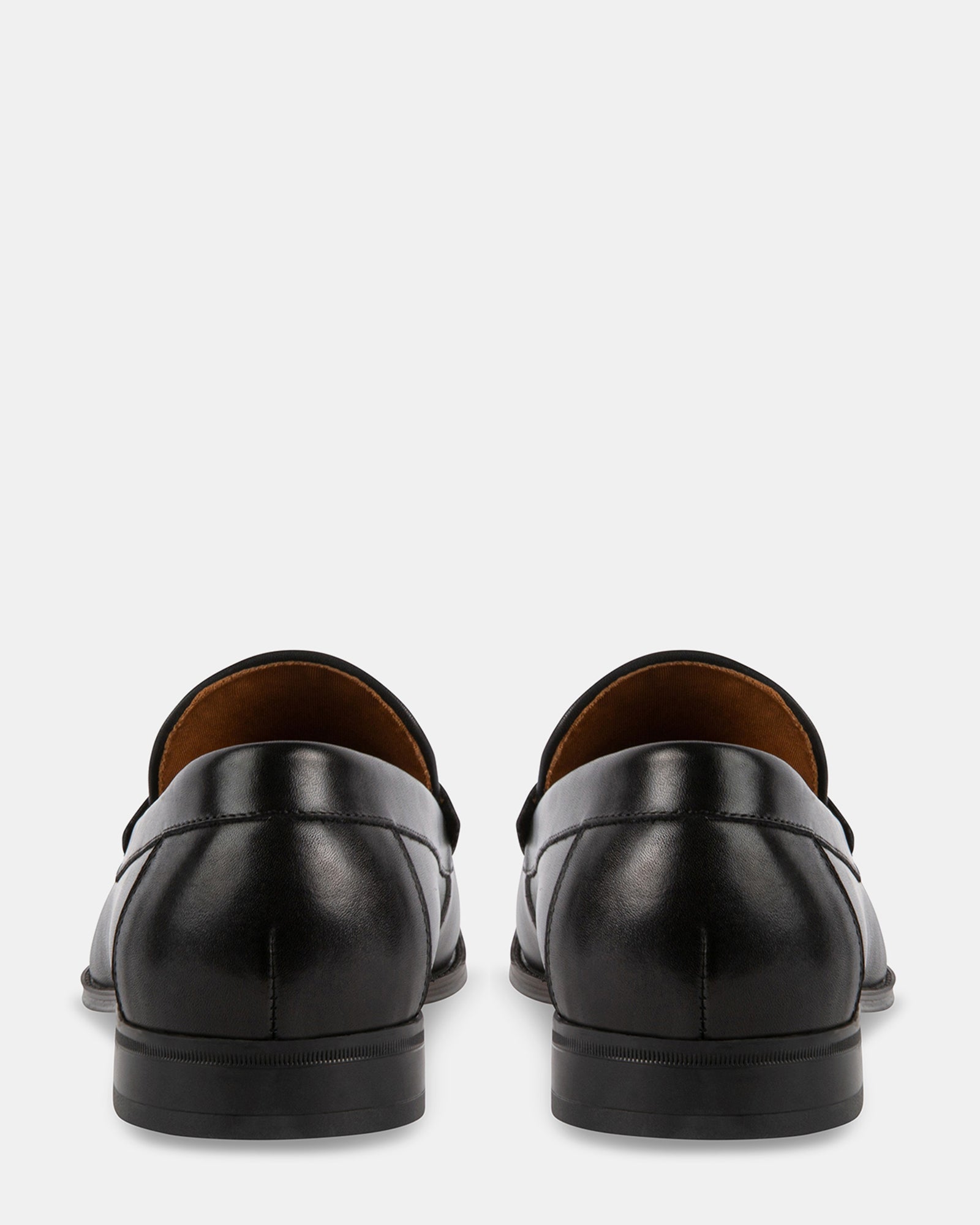 GEDDION BLACK LEATHER - Men's Shoes - Steve Madden Canada