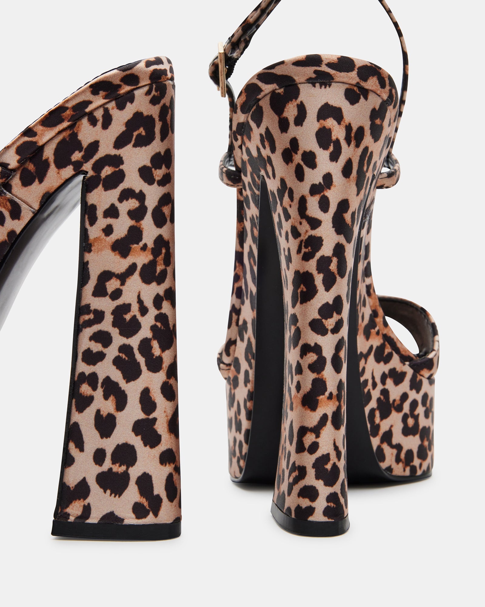 GEMINI LEOPARD SATIN - Women's Shoes - Steve Madden Canada