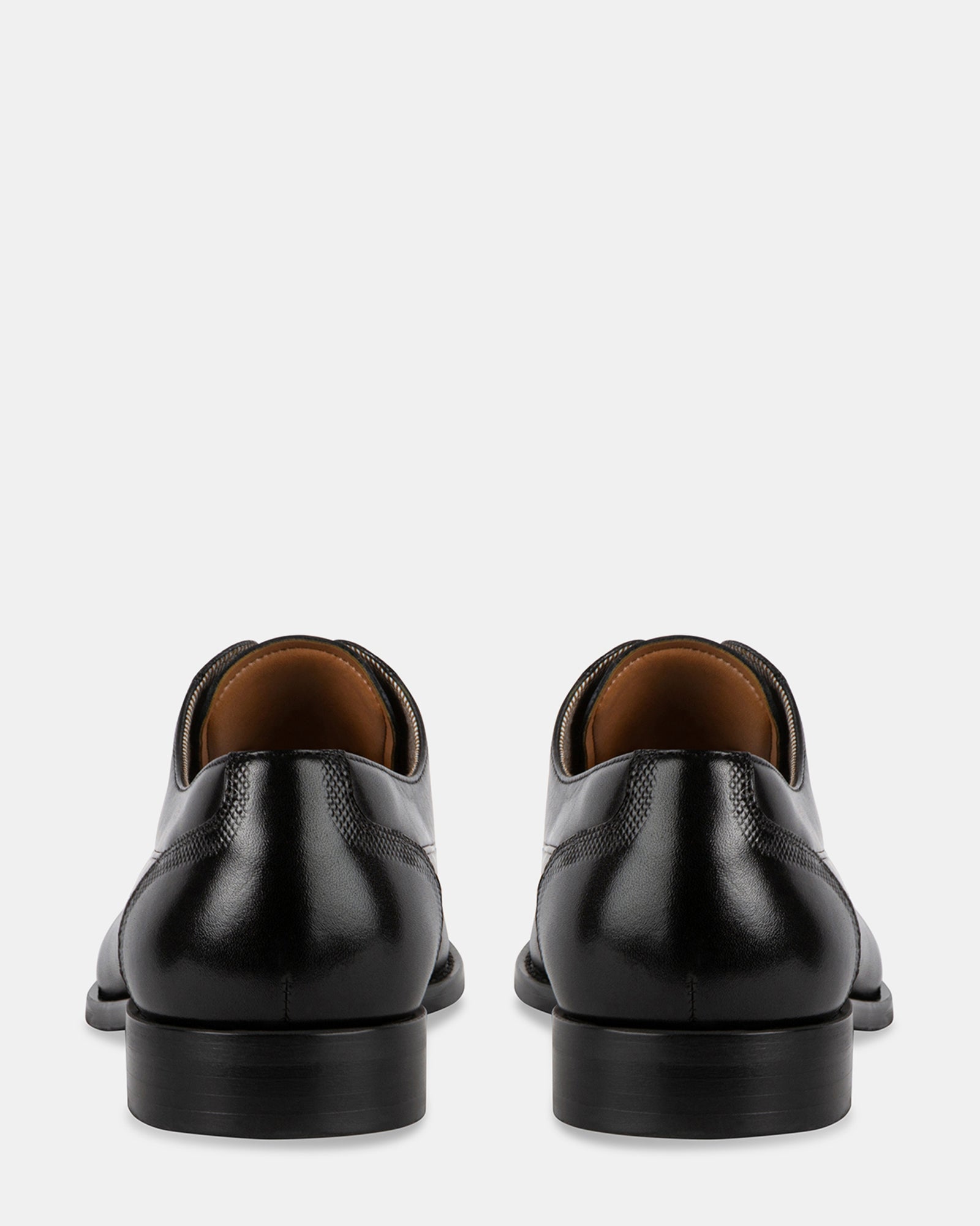 GERALDO BLACK LEATHER - Men's Shoes - Steve Madden Canada