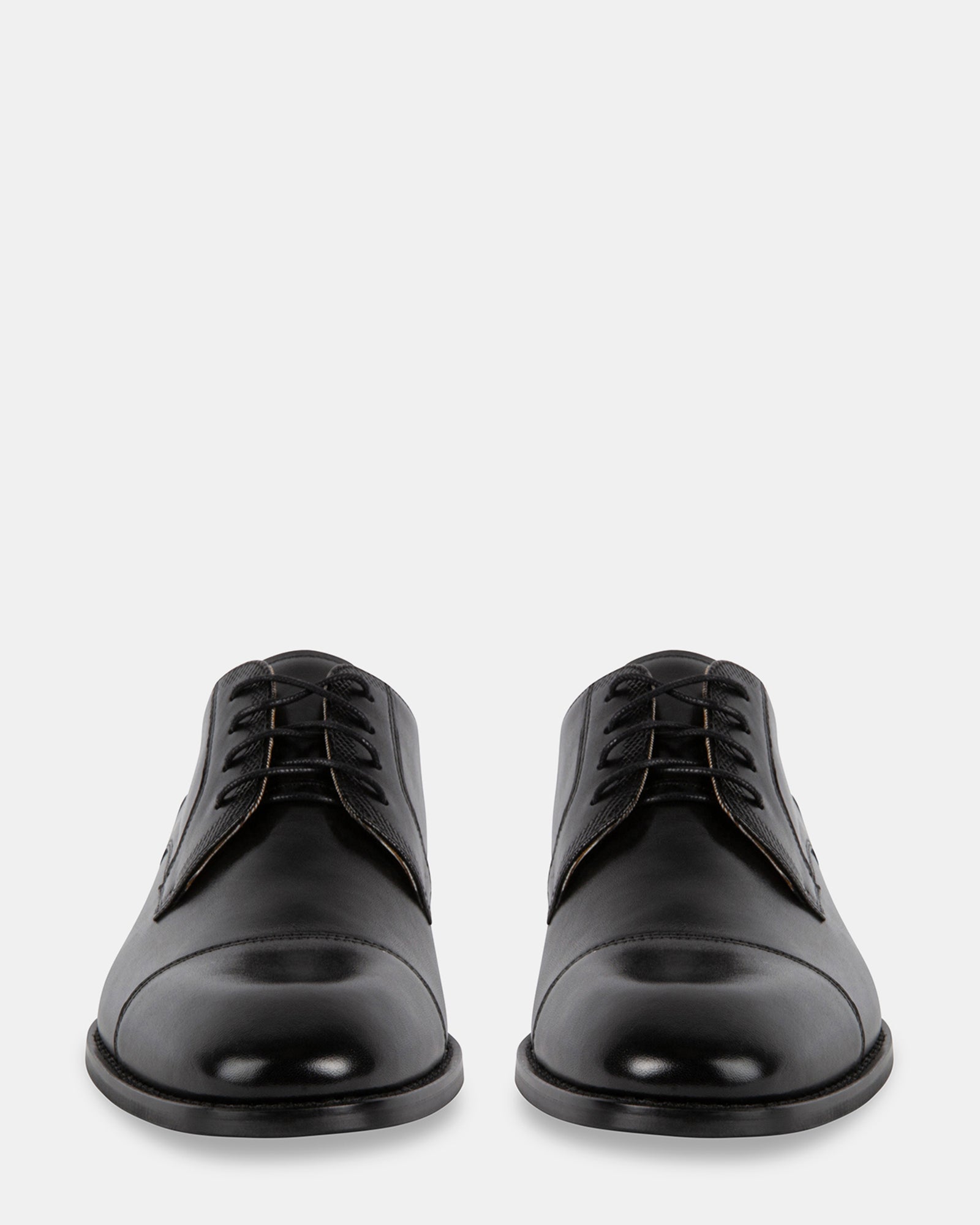 GERALDO BLACK LEATHER - Men's Shoes - Steve Madden Canada