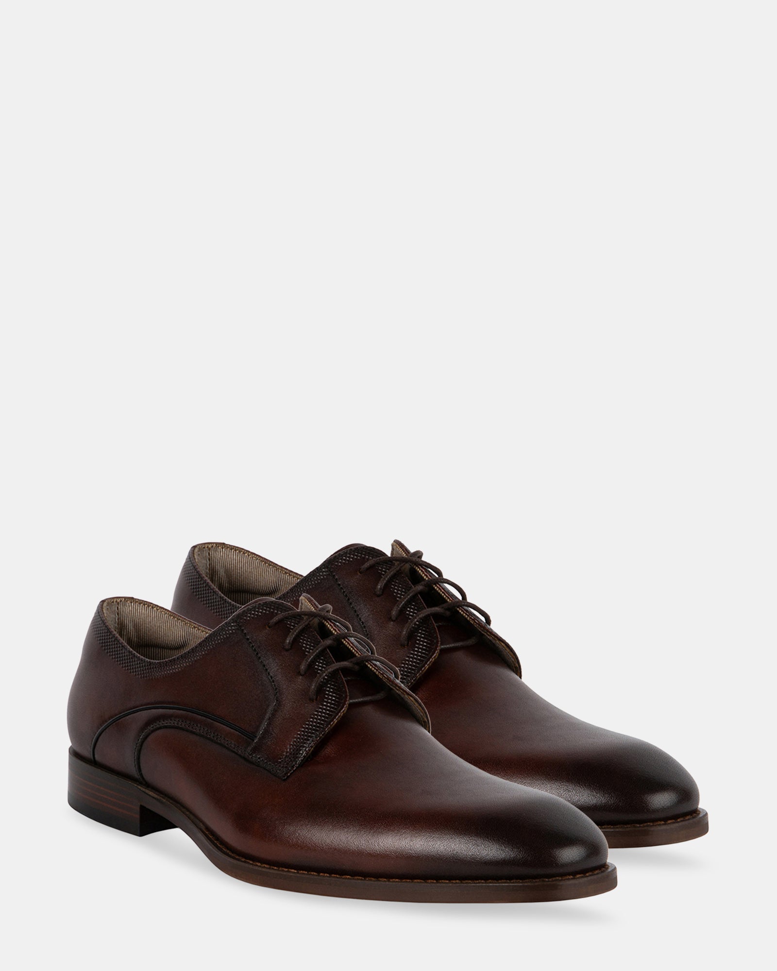 GIANNO BROWN LEATHER - Men's Shoes - Steve Madden Canada