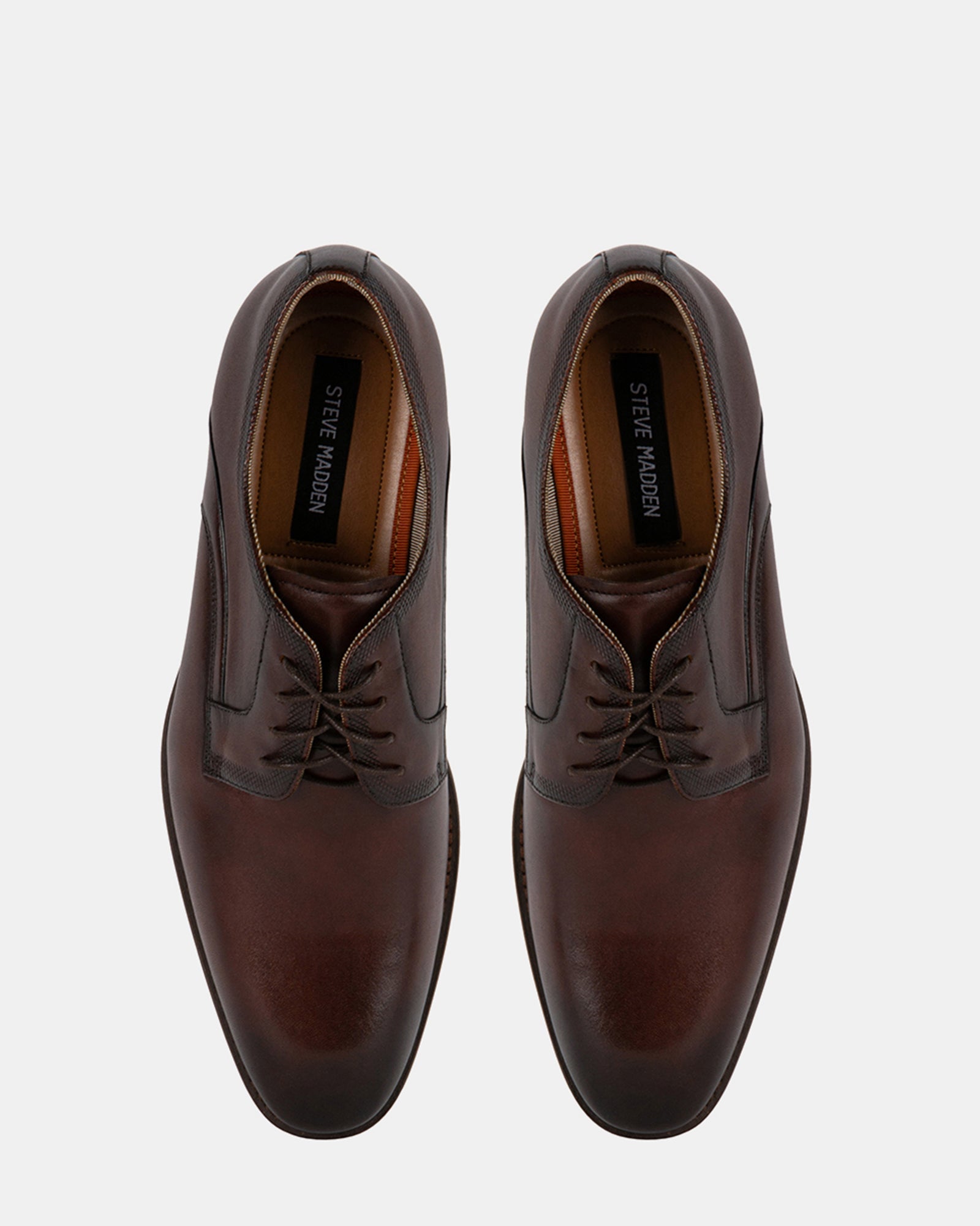 GIANNO BROWN LEATHER - Men's Shoes - Steve Madden Canada
