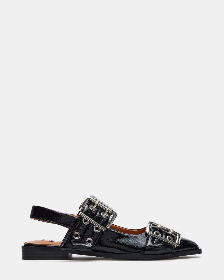 GRAYA BLACK PATENT - Women's Shoes - Steve Madden Canada