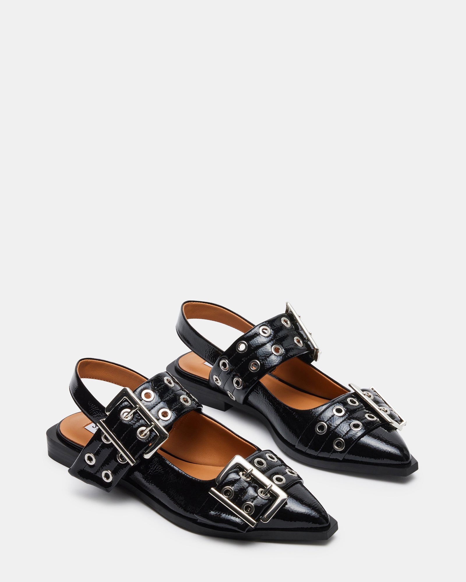 GRAYA BLACK PATENT - Women's Shoes - Steve Madden Canada