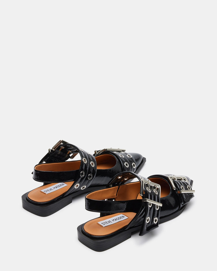 GRAYA BLACK PATENT - Women's Shoes - Steve Madden Canada
